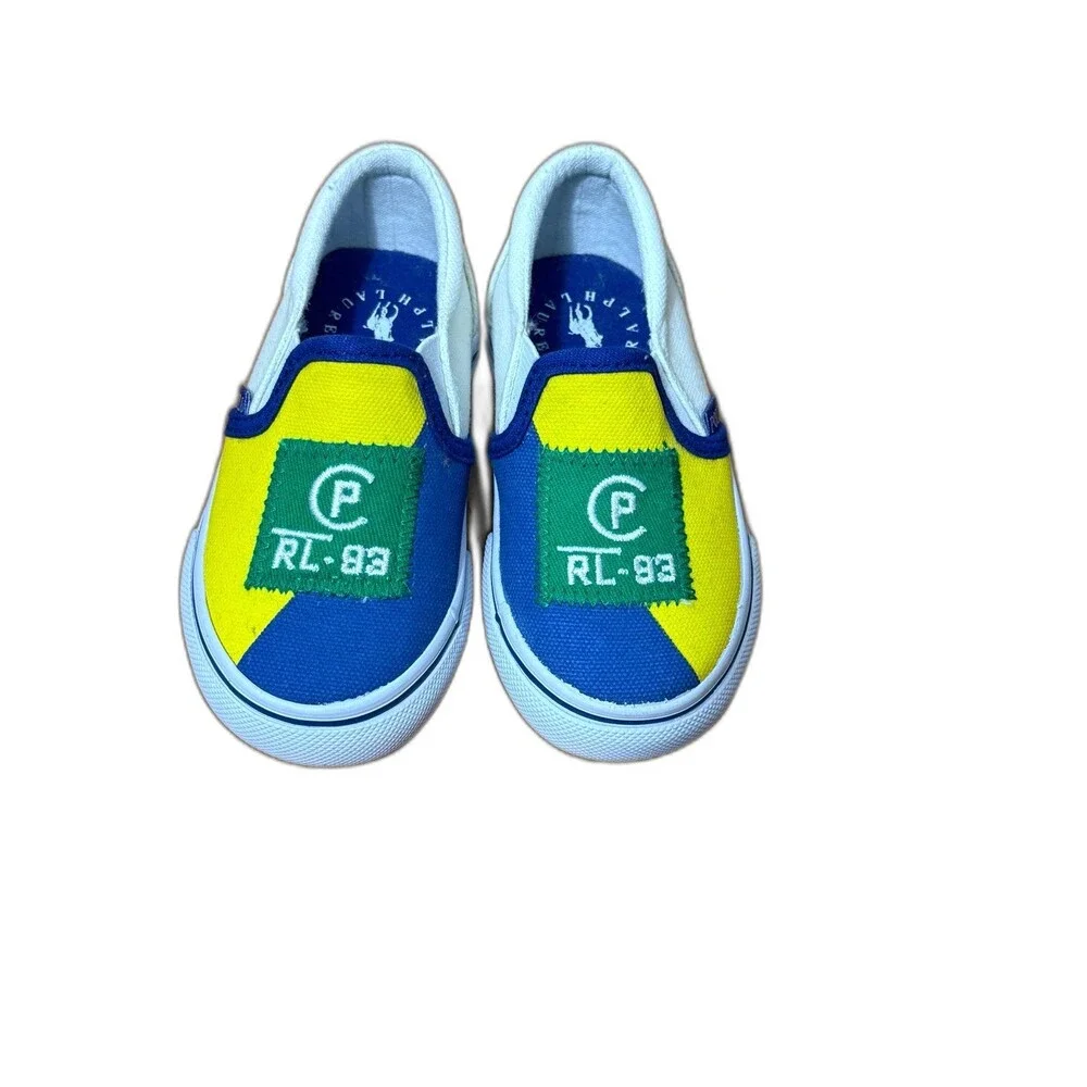 Polo Ralph Lauren Boys' Landyn Slip-On‎ Casual Sneakers 6
